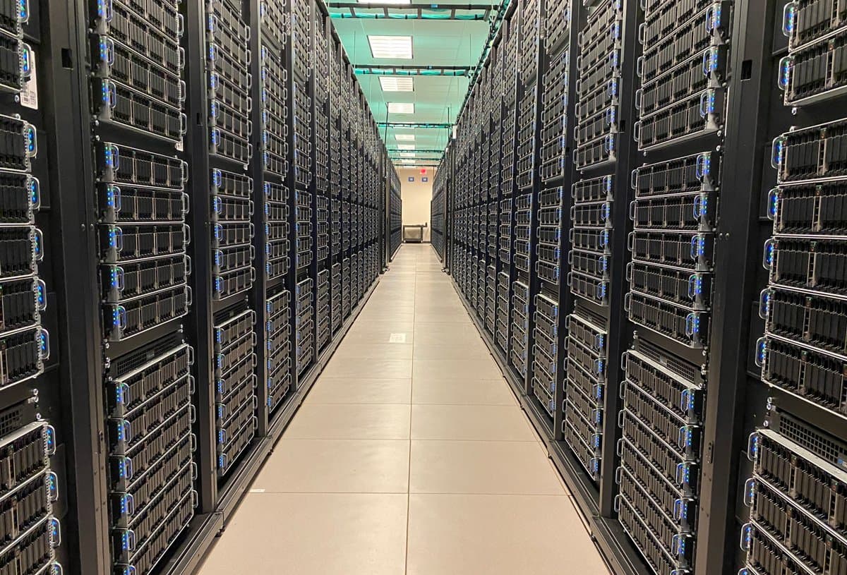 Frontera supercomputer at TACC